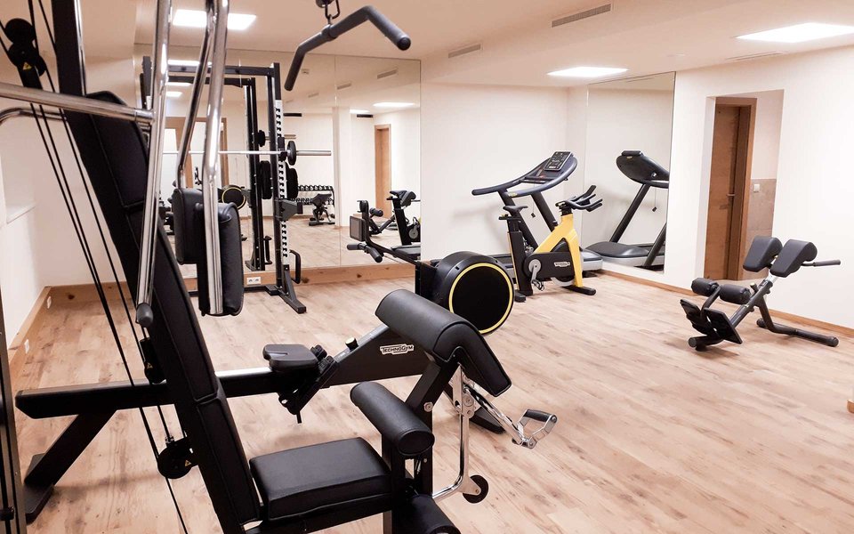 Fitnessraum im 4**** Wohlfühlhotel Gundolf